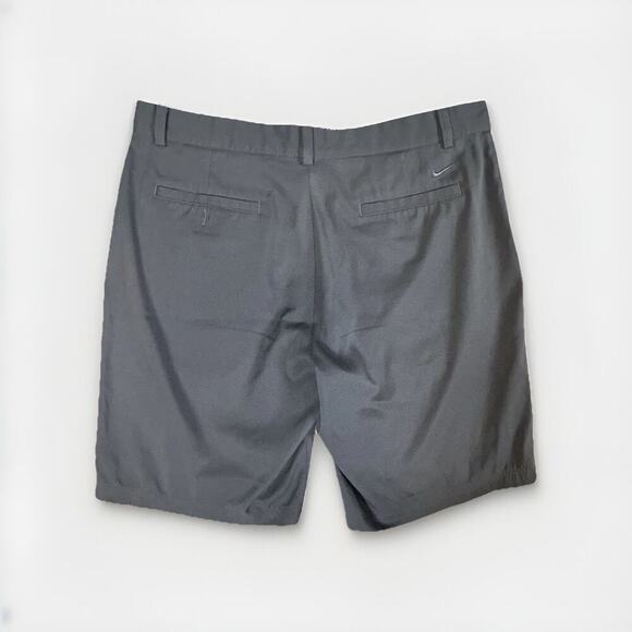 Nike Men’s Gray Golf Dri Fit Flat Front Shorts Mens Size 36 Casual Comfort. - Picture 4 of 4
